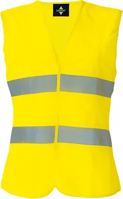 Produktbild von Korntex KXF | Damen Korntex® Sicherheitsweste EN ISO 20471 - Farbe: Signal Yellow - Größe: XL