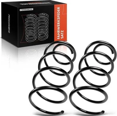 Image de Frankberg 4 ressorts de suspension avant et arrière pour Jeep Cherokee KJ 2,5 L 2,8 L 2001-2008