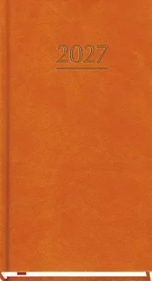 Produktbild von Terminarz kieszonkowy 2026 pomarańczowy 90 x 165 mm