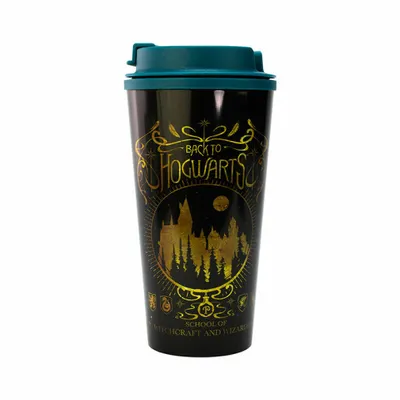 Produktbild von Blue Sky Studios Hogwarts Thermo Zurück Zu Glas Golden Golden One Size