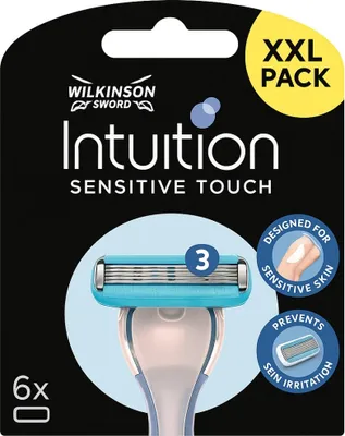 Immagine prodotto di Wilkinson Intuition Sensitive Touch confezione di ricariche di lamette con gel nutriente - 6 lame - 1 pezzo