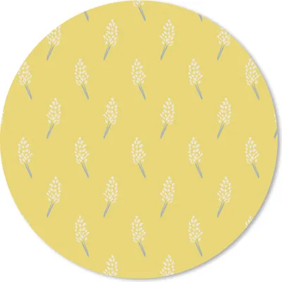 Produktbild von MuchoWow® Mauspad Mousepad Blumen - Pastell - Muster 40x40 cm - Mousepads - Maus Mat - Pad - Mausunterlage - Schreibtisch Accessoires