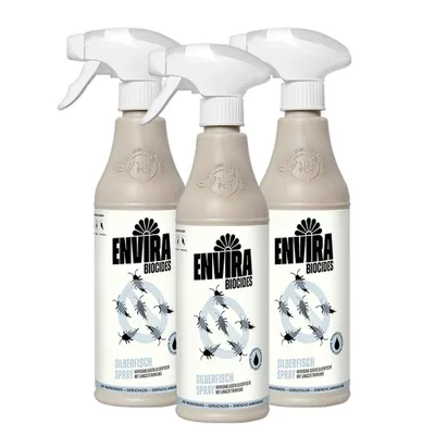Produktbild von Envira Silberfisch Abwehrspray mit Vorteilspack