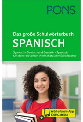 Produktbild von PONS Das große Schulwörterbuch Spanisch