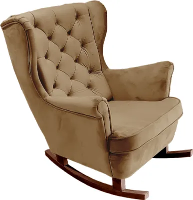 Produktbild von DomoHome Relaxsessel Armlehnensessel Armlehnen Fernsehsessel Loungesessel Polstersessel Couchsessel Armsessel Chair Wohnzimmersessel Ohrensessel | 102x81x95cm | Cappucino_29808