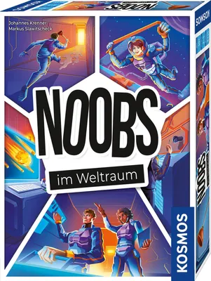 Immagine prodotto di KOSMOS Noobs - Im Weltraum, Kooperatives Kommunikationsspiel, Gesellschaftsspiel, Kartenspiel, Eventspiel, 683771