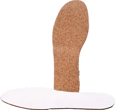 Produktbild von Sohlen24 Premium Baumwoll Kork Schuheinlagen Korksohlen 35