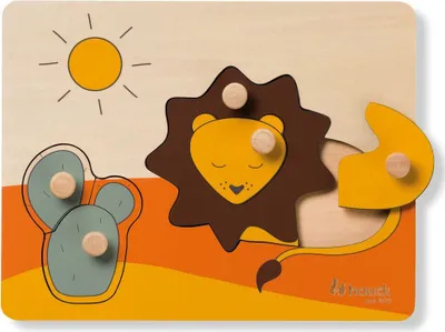 Produktbild von Hauck Holz Steckpuzzle für Baby (ab 1 Jahr)