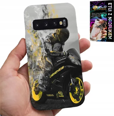 Image de Étui Pour Samsung Galaxy S10 Plus - Moto Fan Plusieurs Motifs Au Dos