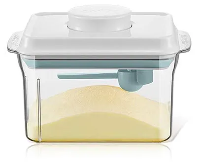Produktbild von Nocsm Milchpulverspender.Tragbare Milchpulver-Aufbewahrungsbox FüR Lebensmittel. FeuchtigkeitsbestäNdige Versiegelung Zur Aufbewahrung Von Milchpulver Und Lebensmittel.(1L-300 g)