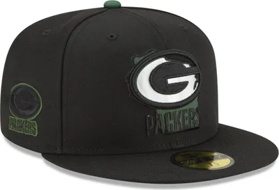Produktbild von New Era 59Fifty Fitted Cap - STATE Green Bay Packers - 7 3/8