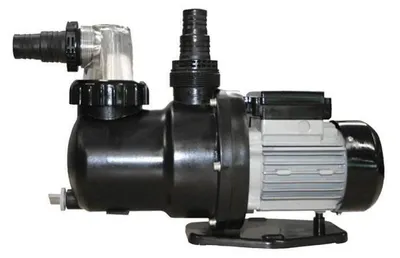 Produktbild von Selbstansaugende Kreiselpumpe, 0,75 CV, 550W, Max. 9,5m3/h, Integrierter Vorfilter mit transparentem Deckel, Für Pools bis 65m3