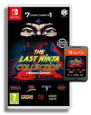 Produktbild von Nintendo Games Nintendo Switch The Last Ninja Collection + Bonus Games Durchsichtig PAL Durchsichtig PAL