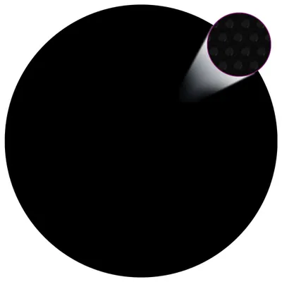 Immagine prodotto di Pellicola Galleggiante Solare PE per Piscina 381 cm Nero e Blu
