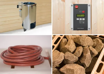 Produktbild von weka Saunaofenset 5 - 3,6 kW BioS 230 V  x B x T x H