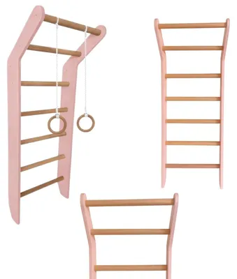 Immagine prodotto di Scala da ginnastica per bambini, rosa