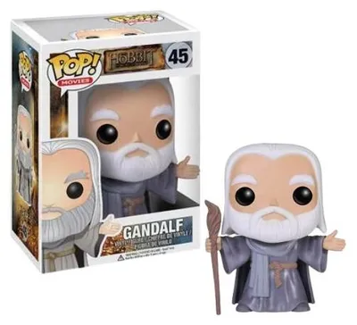 Produktbild von Funko Pop! Movies: The Hobbit - Gandalf #45 (Hatless)