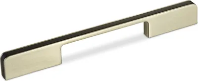 Produktbild von SOTECH Möbelgriff LINA BA 160/192/224 mm Edelstahloptik/schwarz Bügelgriff