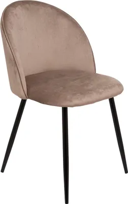 Produktbild von Stuhl Dabruzzes, Sessel mit Samtbezug, gepolsterter Esszimmerstuhl, Besprechungssitz, 51x54h82 cm, Grau