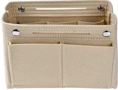 Produktbild von Beige Handtas Organizer mit Innenzakken