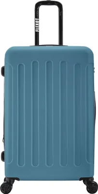 Obrázek produktu pro Flexot® Trolley – kufr XL – hliníková teleskopická rukojeť, pevný ABS plášť, zvětšitelný objem, velikost XL, 360° kolečka, zavazadla, cestovní kufry, kufry na kolečkách