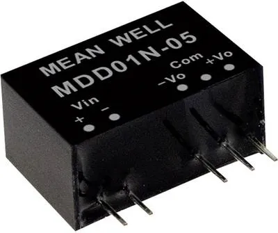 Obrázek produktu pro MEAN WELL MDD01L-05 Napájecí zdroj a měnič napětí (MDD01L-05)