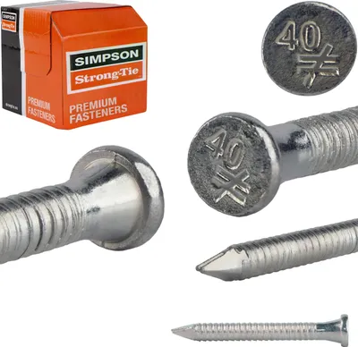 Produktbild von Simpson Strong-Tie Kammnagel Typ CNA4,0X40 Durchmesser 4mm Länge 40mm galvanisch verzinkt - CNA4,0X40