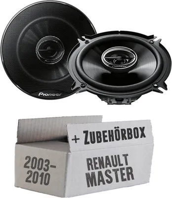 Produktbild von Pioneer TS-G1320F - 13cm 2-Wege Koax Lautsprecher - Einbauset passend für Renault Master 2 - justSOUND