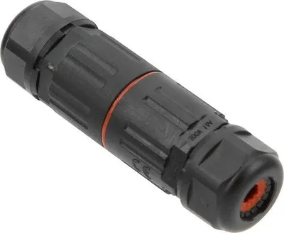 Image de Boîtier de raccordement étanche à 3 broches, IP68, câble de 0,5 mm²
