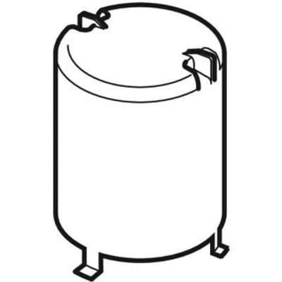 Produktbild von Geberit 241846001 Tauchrohr rund
