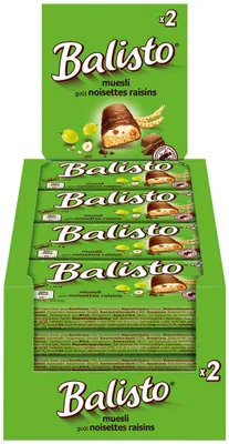 Immagine prodotto di Mars 328395 Barretta di cioccolato Balisto Muesli Mix 20 pezzi x 37 g