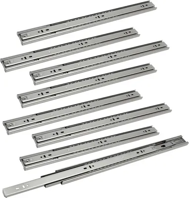 Produktbild von TolleTour Schubladenschienen Schubladenauszug Soft Close Vollauszug Vollauszug Schubladenauszüge für Schubladen Schienensystem Auszugsschienen Gleitschiene Schubladenauszug 45kg Länge 400mm 4Paar