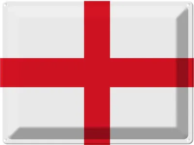 Produktbild von vianmo Blechschild 30x40 cm Englands England Flagge Fahne Wappen