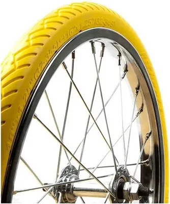 Obrázok produktu pre Tannus Nymph cyklistické pneumatiky 18 palcov 32-355 skladacie bicykel pevné pneumatiky S1 citrón