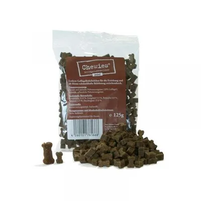 Produktbild von Chewies Training MINI Geflügelknöchelchen, Snacks, Hund, Adult, Geflügel, 125 g