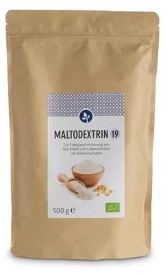 Immagine prodotto di Maltodestrina 19 polvere biologica 500 g