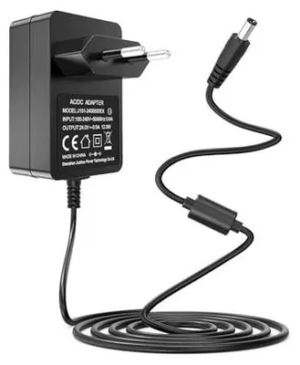 Zdjęcie produktu dla Zasilacz 24V 0 5A adapter sieciowy konwerter ac dc 12W złącze 5 5X2 1MM