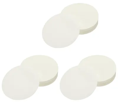 Kaffeefilter aus Papier, 300 Stück, 68 mm, rund, weiß
