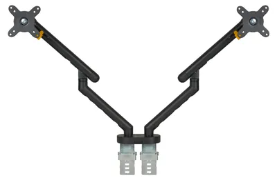 Produktbild von BakkerElkhuizen Monitorarm BE Flexible Dual schwarz retail