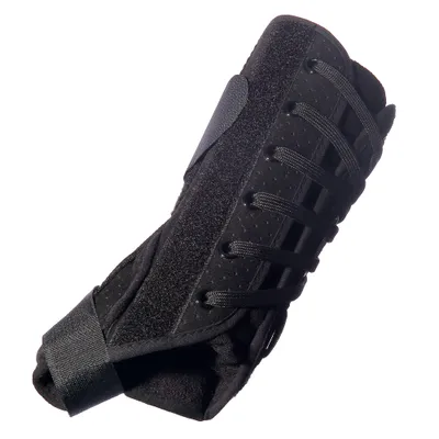 Produktbild von Handgelenk Schnürorthese mit Daumenfixierung Dynamics schwarz>>>>Gr. M rechts