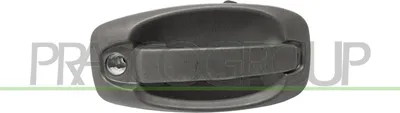 Produktbild von PRASCO FT9078341 Türgriff Hinten für FIAT FIORINO Kasten/Kombi (225) Schwarz