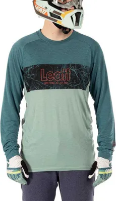 Produktbild von Leatt Mtb Gravity 2.0 Langarm-t-shirt Grün L Herren Grün L