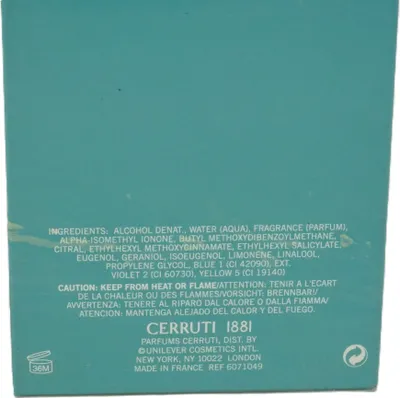 Produktbild von Cerruti 1881 Fraicheur Eau de Toilette 100 ml