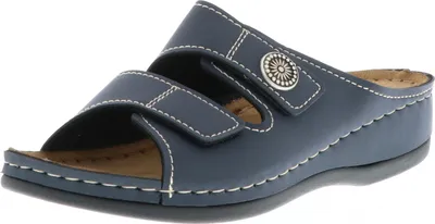 Produktbild von Vista Damen Pantoletten blau, Größe:42, Farbe:Blau