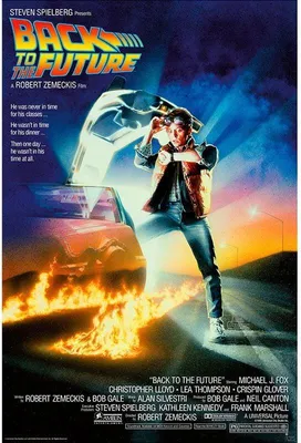 Produktbild von Zurück in die Zukunft Poster  Movie Poster multicolor Standard