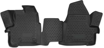 Produktbild von 2014-2025 Ford Transit Fußmatten TPE Schwarz 2 tlg
