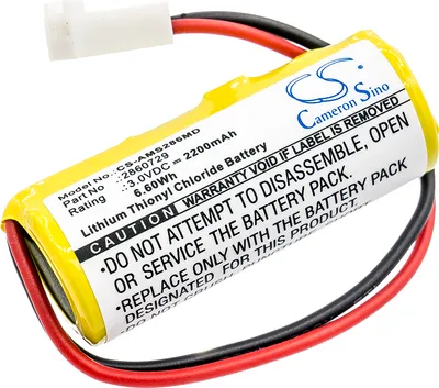Produktbild von TECHTEK Akku Kompatibel mit [CareFusion] 2860, 2863, 2865, 2866, Med Systems III, für [Alaris Medicalsystems] 2860 Memory Battery, 2863 Memory Batte