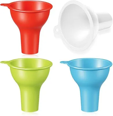 Produktbild von 4 Silikontrichter, Silikontrichter, 7,5 × 2,5 cm