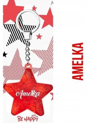 Image de Porte-clés Étoile Amelka - Be-Happy Gifts