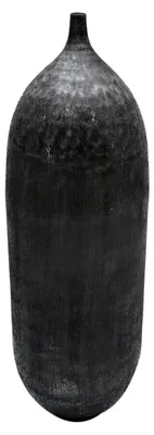Aluminium-Vase, mehrfarbig, 33 x 33 x 120 cm